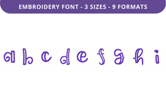 Boxed Sage Font a to I