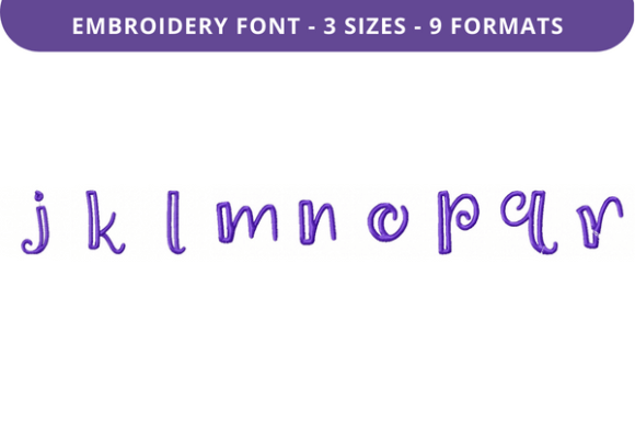 Boxed Sage Font J to R