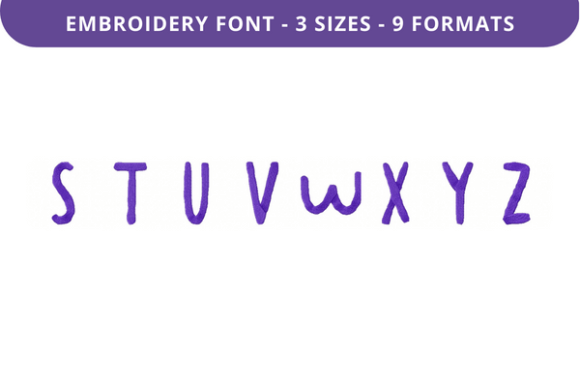Brittle Bush Font Uppercase S to Z