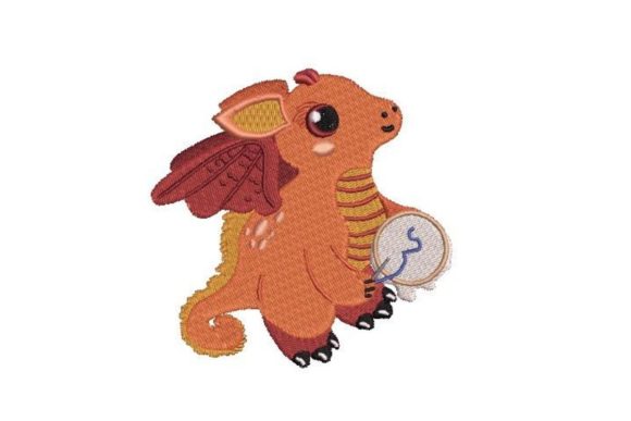 Dragon Embroidering