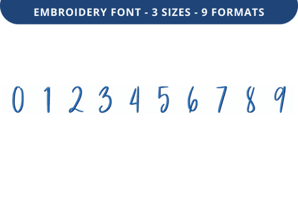Madame Sy Bill Font 0 to 9