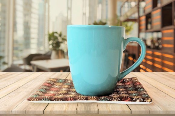 Mug Rug Coaster Square or Rectangle ITH
